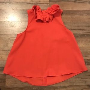 Ruffle Neck Shirt